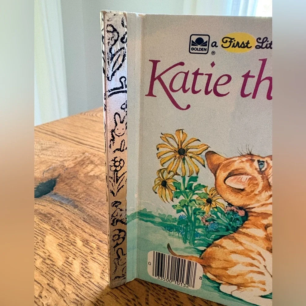Vintage Katie the Kitten by Little Golden Books - copyright- 1982 - Picture 7 of 14